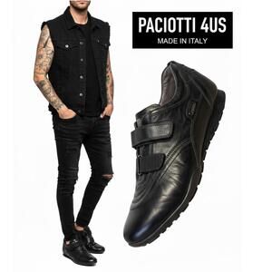 Cesare Paciotti 4US Italy Men Sneakers Drive 7 Leather 40